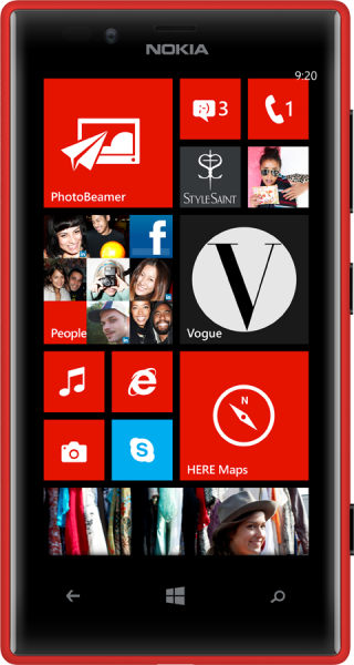 Nokia Lumia 720 Resimleri