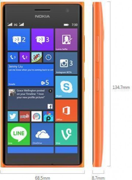 Nokia Lumia 730 Dual SIM Resimleri