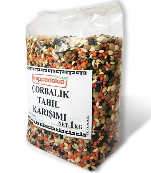 Kappadokia Çorbalık Tahıl Karışımı 1 kg Resimleri